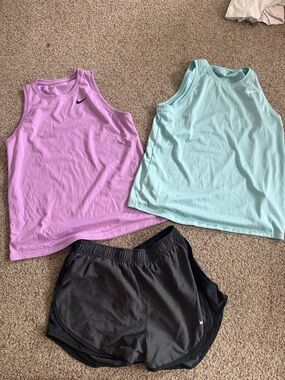 Nike shorts and tanks